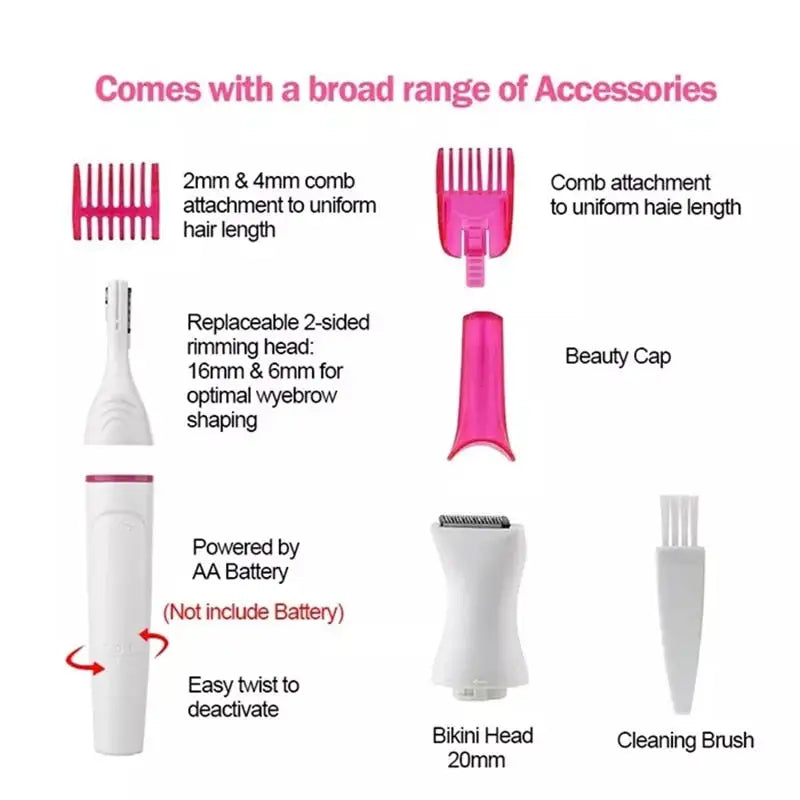 Multifunction hair removal