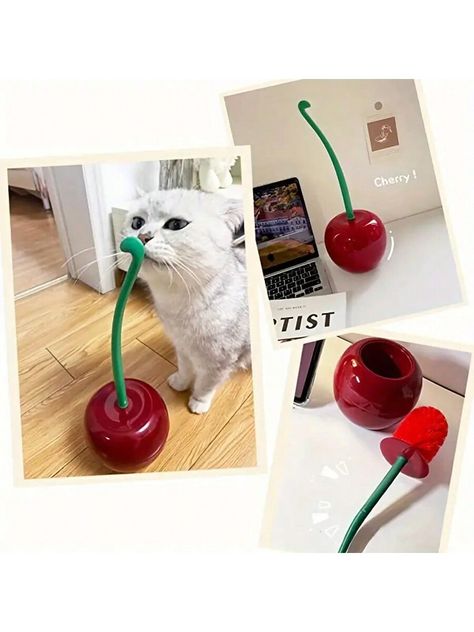 Cherry shape toilet brush