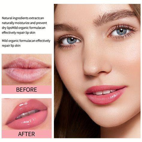 Lip plumping booster