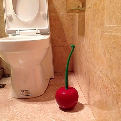 Cherry shape toilet brush