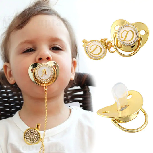 Baby letter pacifier