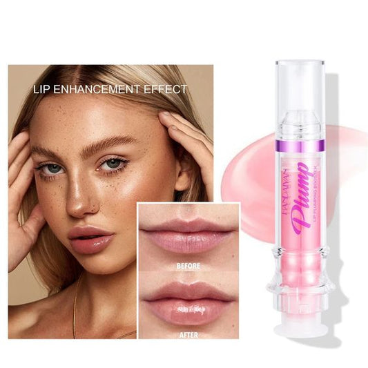 Lip plumping booster