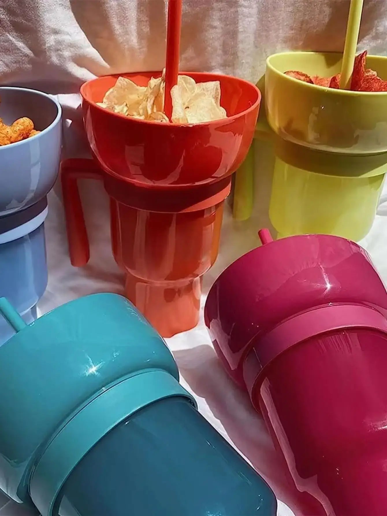 All-in-one drink cup