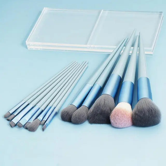 13 makeup brushes