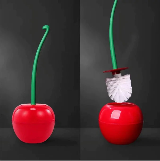 Cherry shape toilet brush