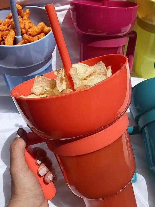 All-in-one drink cup