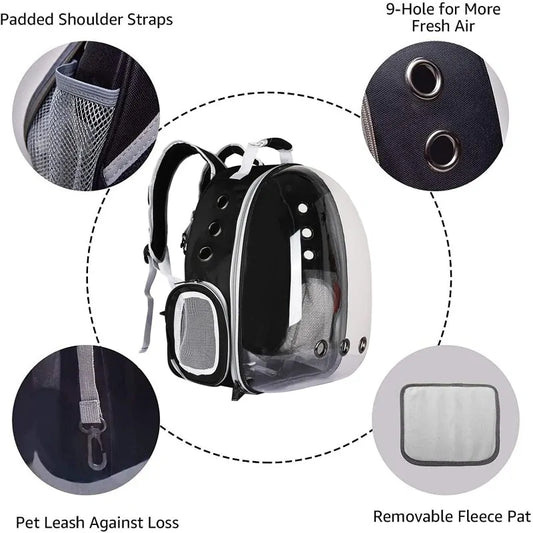 Pet backpack