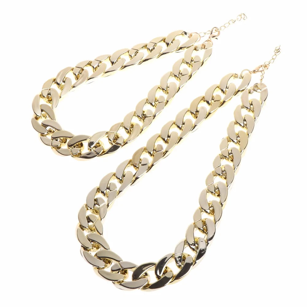 Gold Chain pet collar