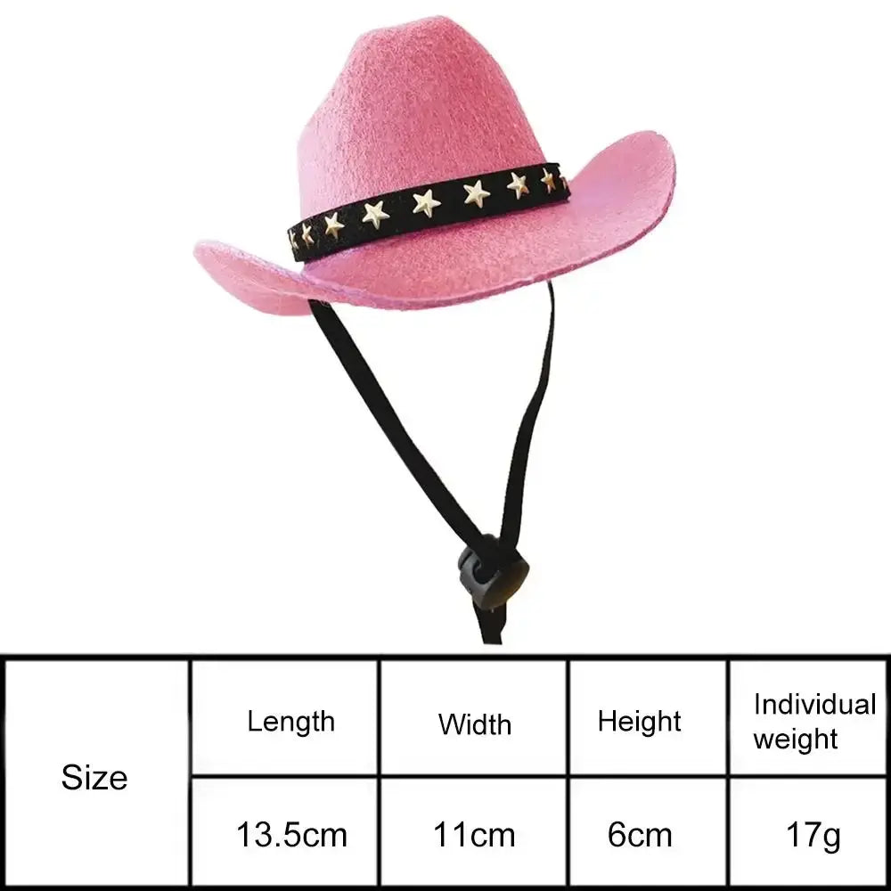 Cowboy hat pet