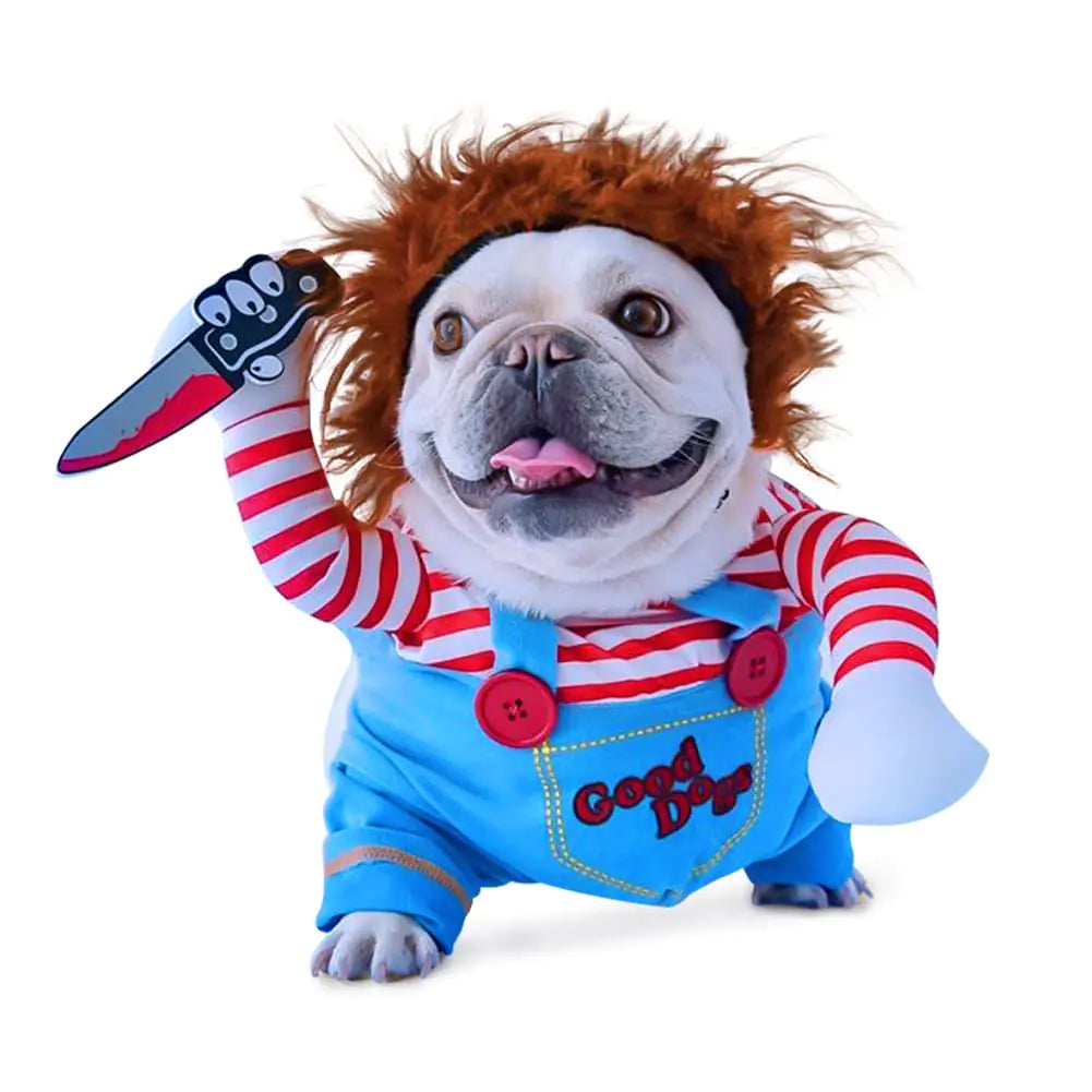 Chucky pet costume