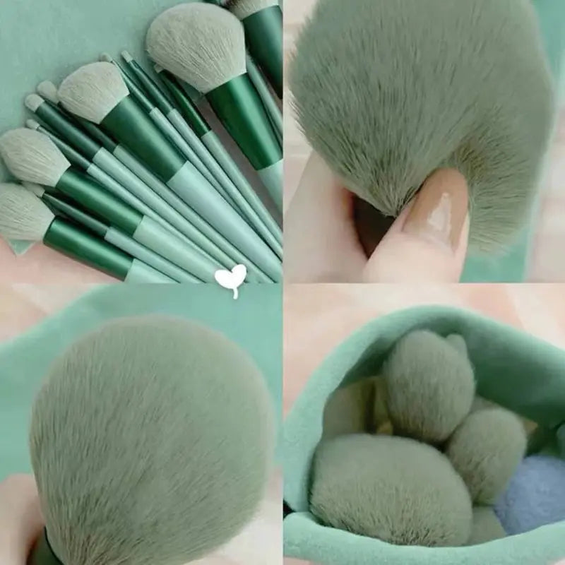 13 makeup brushes