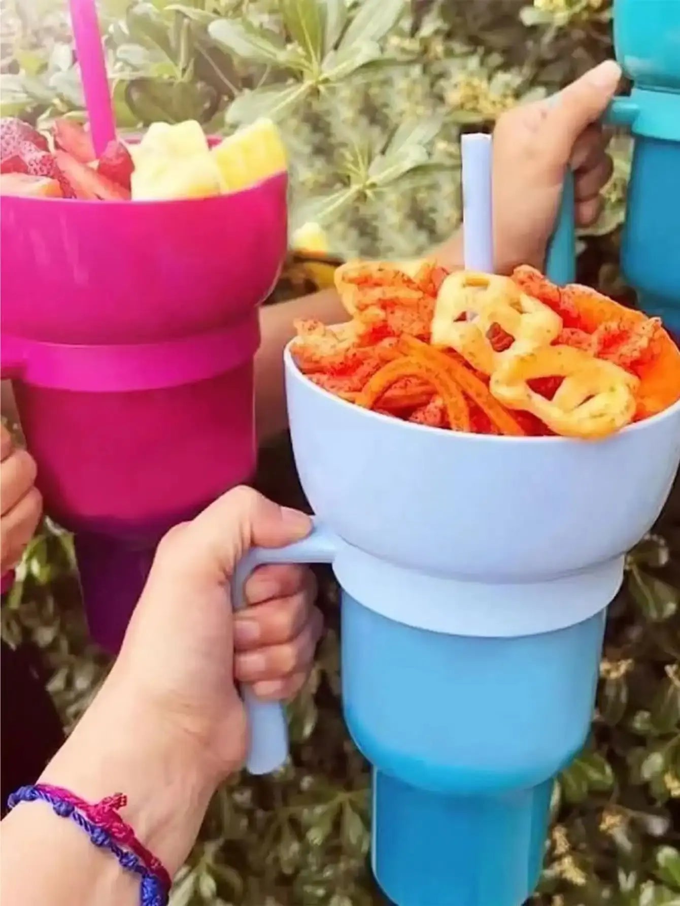 All-in-one drink cup