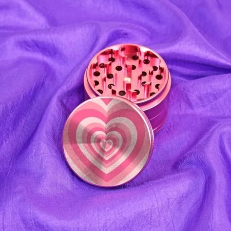 Pink cherry grinder