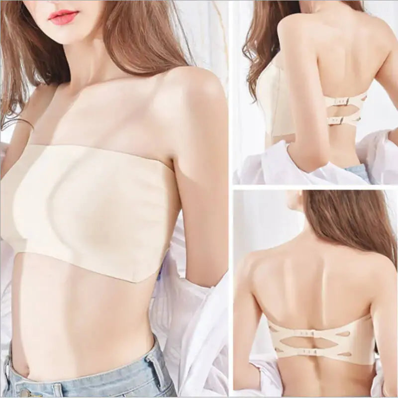 Strapless fit bra 3pcs