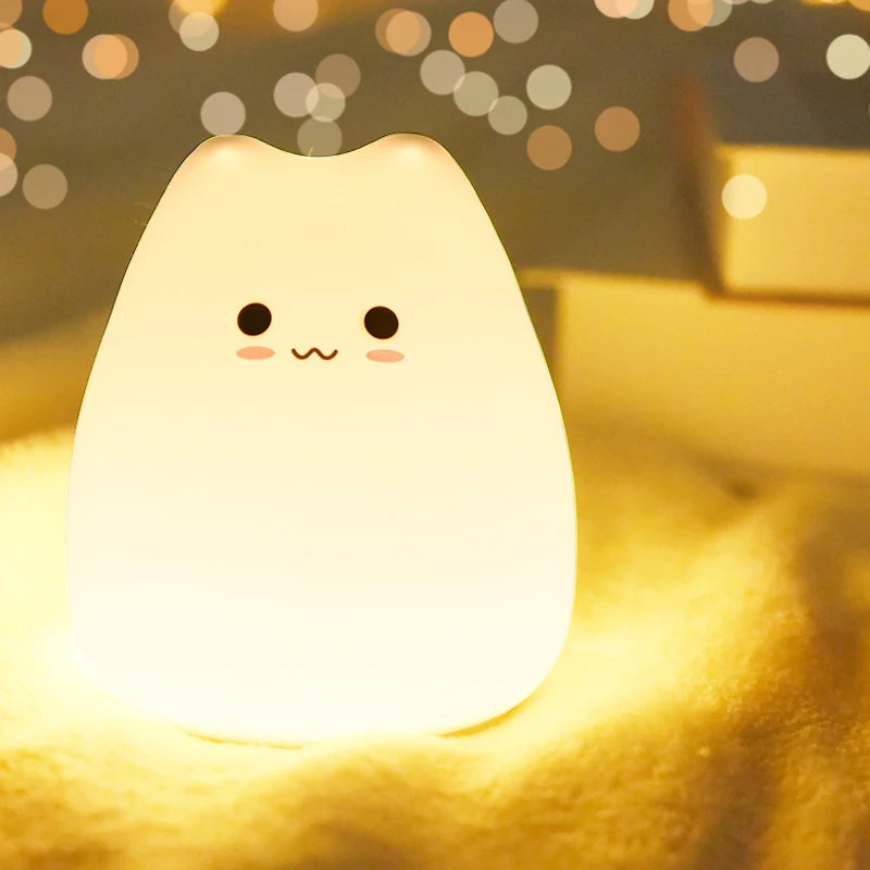 Small cat lamps