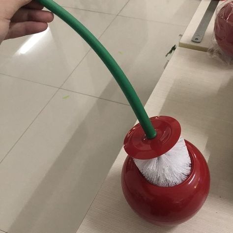 Cherry shape toilet brush