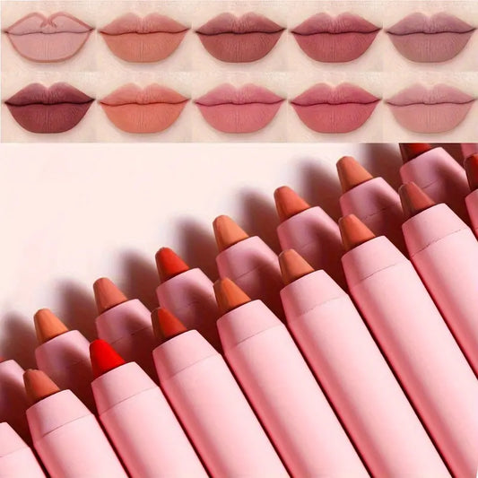 4pcs lip gloss lip liner pen set