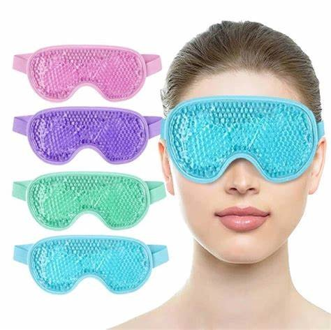 Cooling gel eye mask