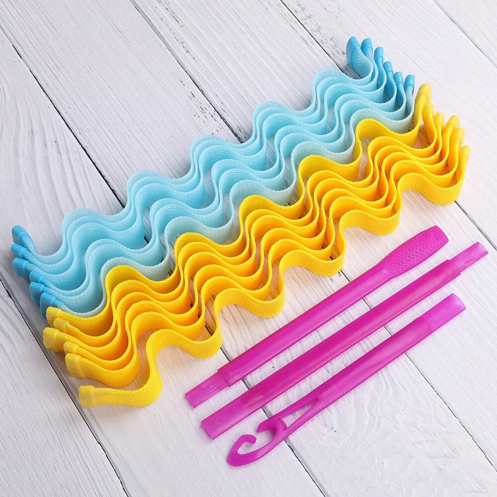 Magic hair curlers