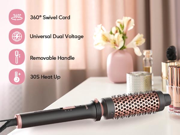 3 In 1 hair straightener curler and ionic hair dryer