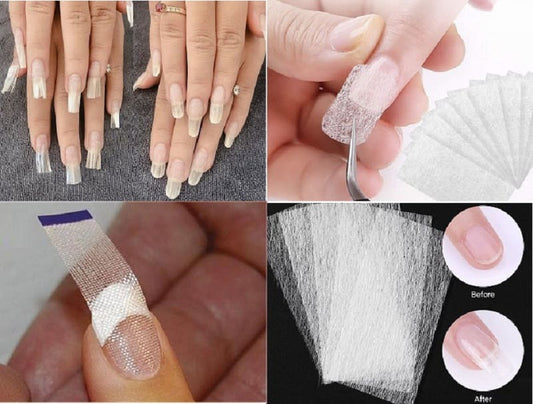 20 Fiberglass nail extension forms