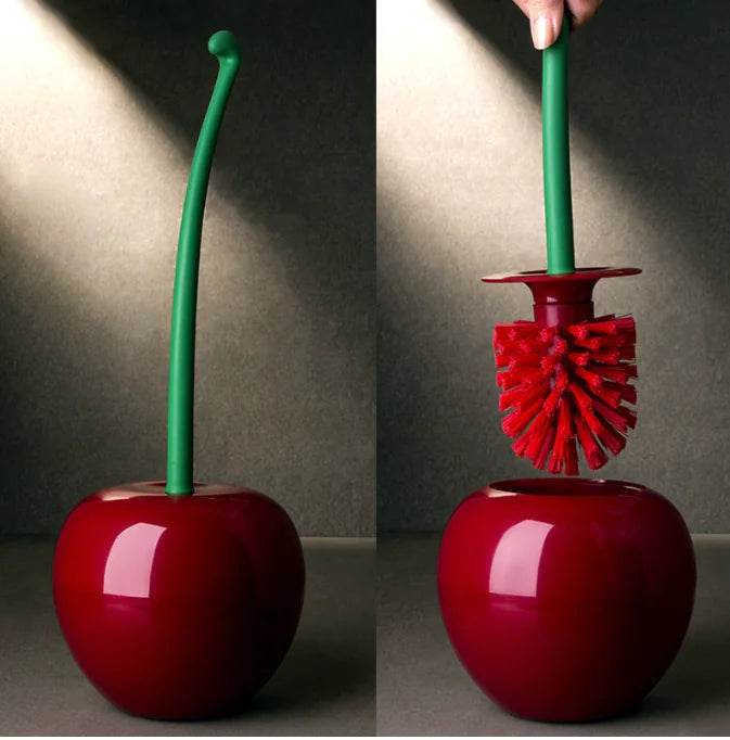 Cherry shape toilet brush