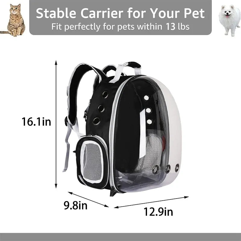 Pet backpack