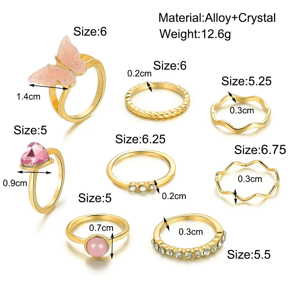 Cute ring sets