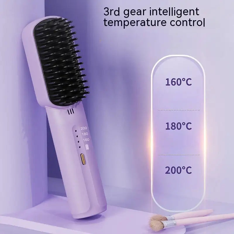 Wireless hair comb