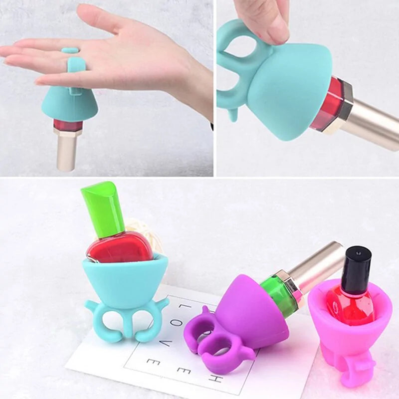 bottle holder for nails