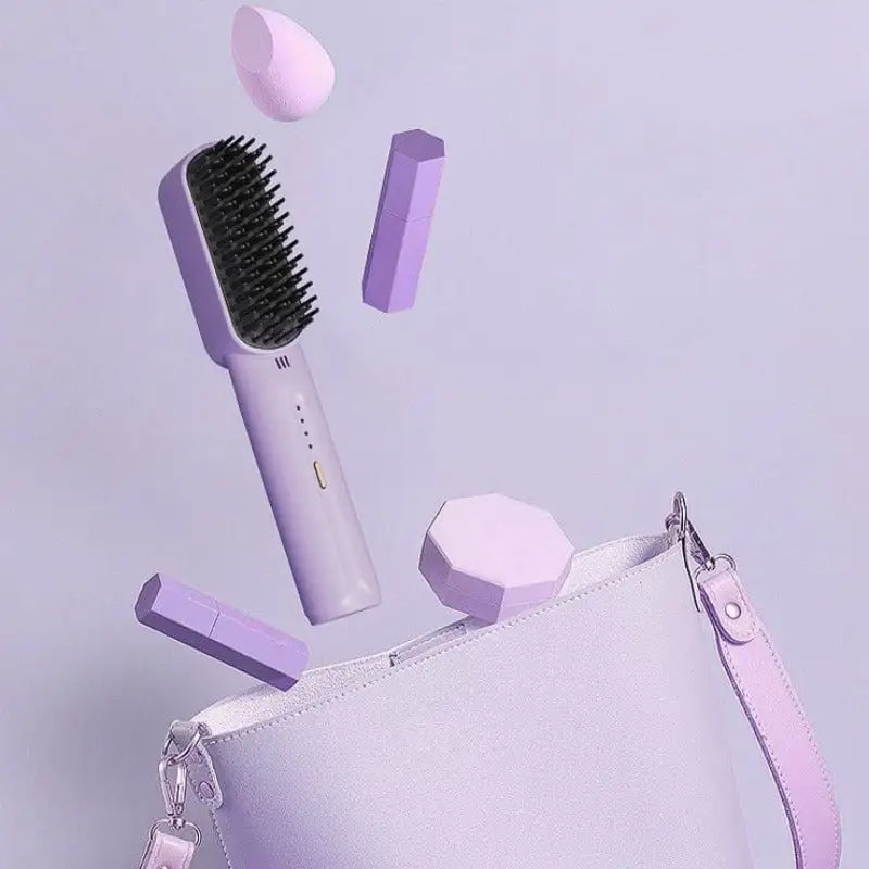 Wireless hair comb