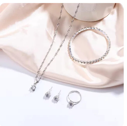 Crystal jewelry set