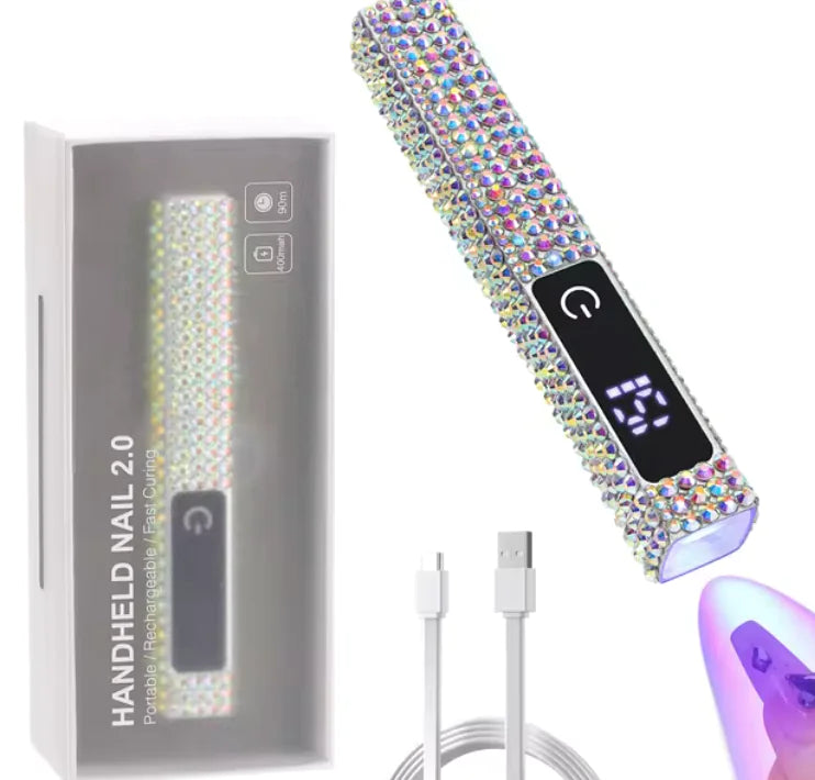 Portable uv nail lamp